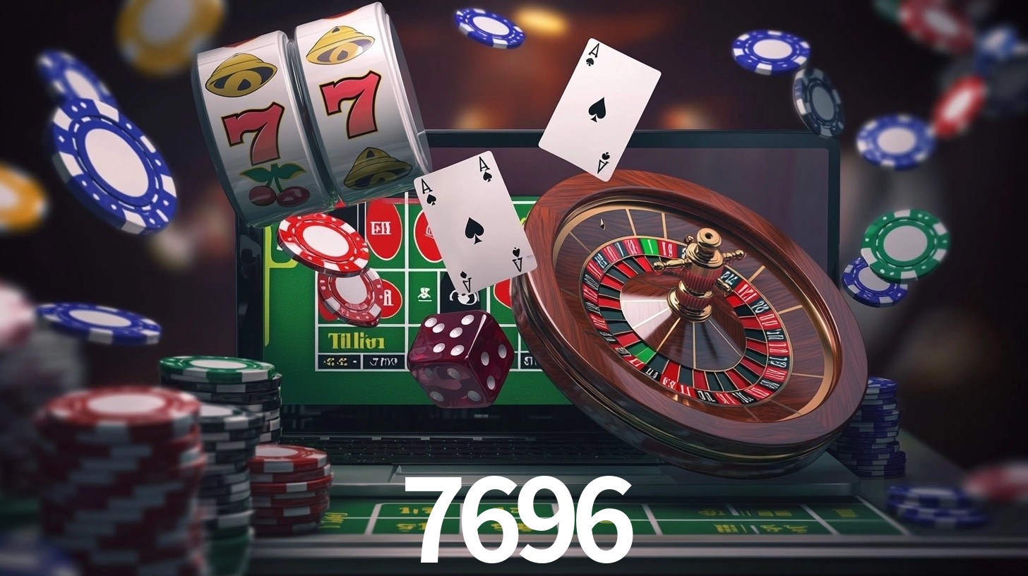 Sinta a adrenalina dos jogos de cassino com 7696